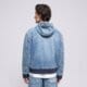 Prechodná bunda pánska (jarná/jesenná) DICKIES BUNDA DICKIES HOODED DENIM JACKET dk0a4zapk211 farba modrá