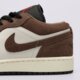 detské tenisky (obuv) JORDAN AIR 1 LOW  553560-200 farba hnedá