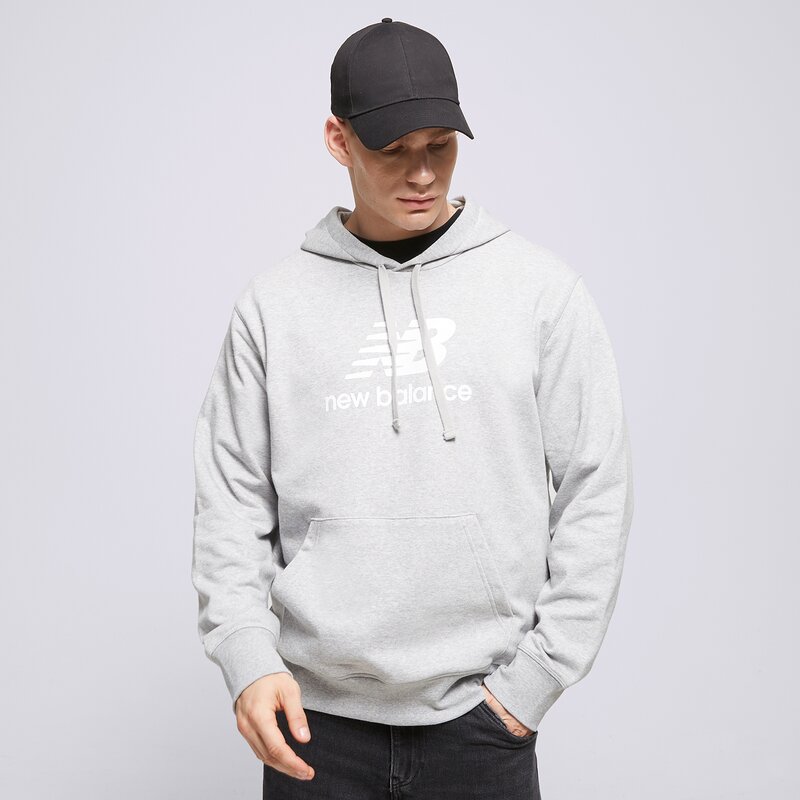 NEW BALANCE MIKINA S KAPUCŇOU ESSENTIALS STACKED