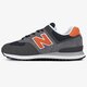 pánske tenisky (obuv) NEW BALANCE ML574EAF ml574eaf farba sivá
