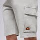 pánske šortky ELLESSE ŠORTKY  VIZZINI CARGO SHORTS GREY MRL smg23453112 farba sivá