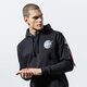 pánska mikina ALPHA INDUSTRIES MIKINA S KAPUCŇOU SPACE SHUTTLE HOODY 178317-03 farba čierna