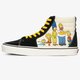 pánske skate obuv VANS UA SK8-HI  vn0a4bv617e farba čierna