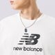 pánske tričko NEW BALANCE TRIČKO NB ESSENTIALS LOGO TEE mt31541wt farba biela