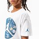 detské tričko JORDAN TRIČKO JUMPMAN DENIM PLAY TEE GIRL 45b541-001 farba biela