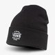 detská čiapka VANS ČIAPKA ZIMNÁ WM BREAKIN CURFEW BE BLACK OVERTI va34guydq farba čierna