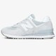 dámske tenisky (obuv) NEW BALANCE WL574OAA wl574oaa farba sivá