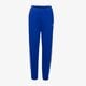 dámske nohavice ADIDAS NOHAVICE  3S FLC JOGGER BLU PANTS ib7456 farba modrá