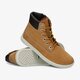 detská vychádzková obuv TIMBERLAND GROVETON 6IN LACE WITH SIDE ZIP a161i farba žltá