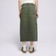 dámska sukňa DICKIES SUKŇA LONG DENIM CARPENTER SKIRT W dk0a866sk571 farba zelená