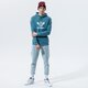 pánska mikina ADIDAS MIKINA S KAPUCŇOU TREFOIL HOODIE gn3461 farba modrá