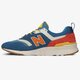 pánske tenisky (obuv) NEW BALANCE CM997HFB cm997hfb farba modrá