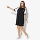 dámske šaty ADIDAS ŠATY RAGLAN DRESS ce4961 farba čierna