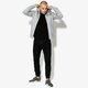 pánska mikina NIKE MIKINA M NSW HOODIE FZ FLC HBR 928703-063 farba sivá