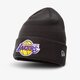 detská čiapka NEW ERA ČIAPKA ZIMNÁ TEAM CUFF KNIT LOSLAK OTC 12149671 farba čierna