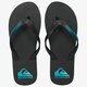 pánske šľapky QUIKSILVER JAVA aqyl100656xkkb farba čierna