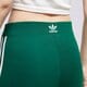 dámske nohavice ADIDAS NOHAVICE  3 STRIPES TIGHT ib7385 farba zelená