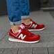 pánske tenisky (obuv) NEW BALANCE ML574HRT ml574hrt farba červená