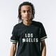 pánske tričko NEW ERA TRIČKO NBA WORDMARK TEE LAKERS LOS ANGELES LAKERS BL 12123883 farba čierna