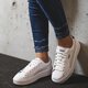 dámske tenisky (obuv) PUMA BASKET PLATFORM EUPHORIA 36785001 farba biela