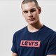 pánske tričko LEVI'S TRIČKO BOXTAB GRAPHIC TEE 85785-0029 farba tmavomodrá
