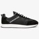 pánske tenisky (obuv) CALVIN KLEIN JERROLD NYLON/SUEDE s0581blk farba čierna