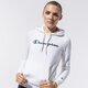 dámska mikina CHAMPION MIKINA S KAPUCŇOU HOODED SWEATSHIRT 113207ww001 farba biela