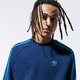 pánska mikina ADIDAS MIKINA 3-STRIPES CREW ek0260 farba tmavomodrá