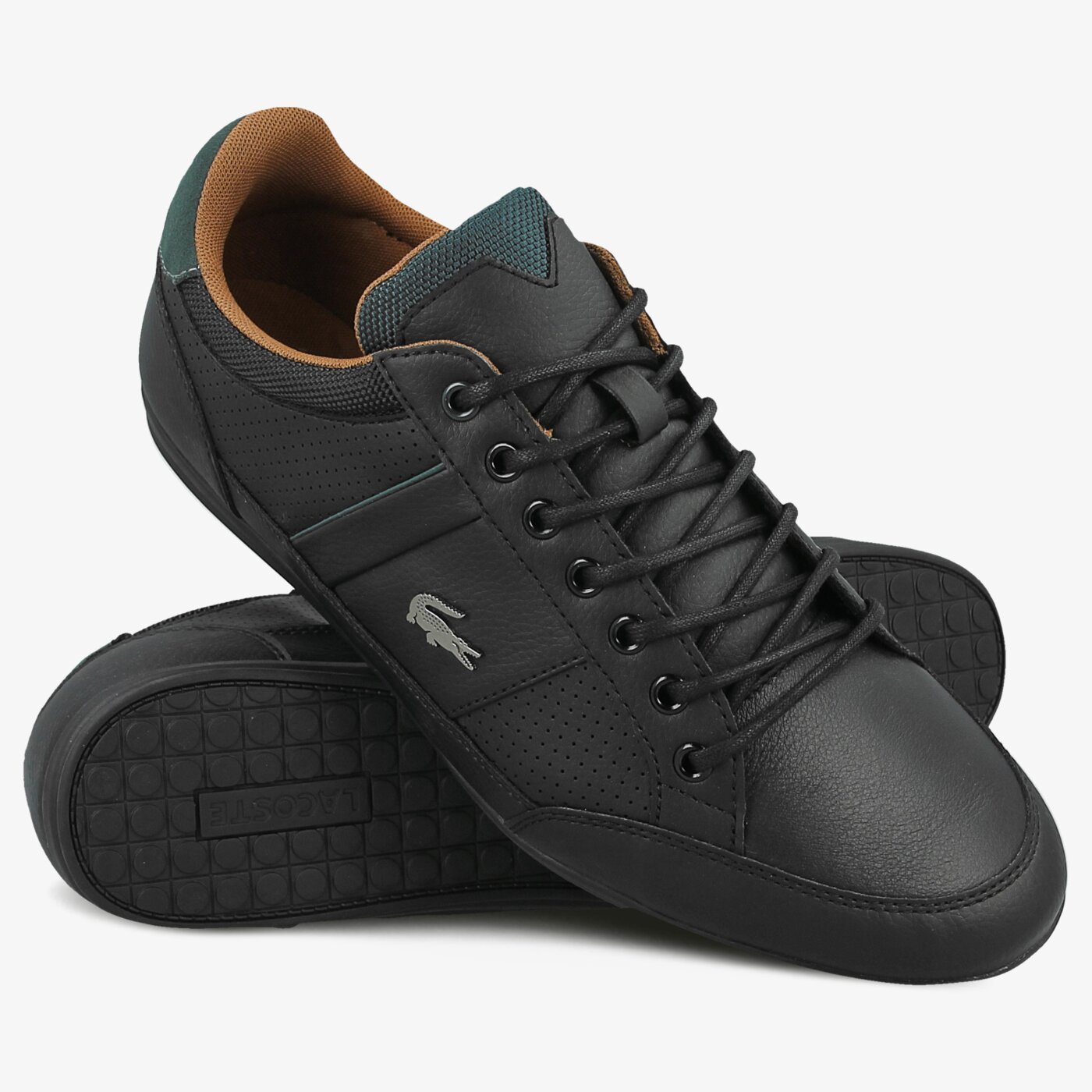 LACOSTE CHAYMON 317 1 734CAM0006315 | farba ČIERNA | Módne Tenisky. Muži  Obuv ✪ eshop Sizeer.sk ✪