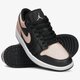 pánske tenisky (obuv) AIR JORDAN 1 LOW  553558-034 farba ružová