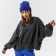 dámska mikina NIKE MIKINA W NSW ESS FLC CREW CLCTN RE dj6937-010 farba čierna
