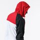 pánska zimná bunda NEW ERA BUNDA NBA HOODED WINDBREAKER WHIBLKFDR 12033459 farba červená