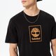 pánske tričko TIMBERLAND TRIČKO EPP - SS STACK LOGO PRINT TEE tb0a5zh1p561 farba čierna