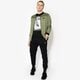 pánska mikina NIKE MIKINA NSW AV15 JKT KNIT 837008387 farba zelená