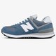 dámske tenisky (obuv) NEW BALANCE WL574CC wl574cc farba modrá