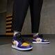 detské tenisky (obuv) AIR JORDAN 1 MID (GS) dq8423-517 farba fialová