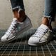 detské tenisky (obuv) ADIDAS SUPERSTAR J  fw0813 farba biela