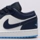 pánske tenisky (obuv) AIR JORDAN 1 LOW  553558-404 farba tmavomodrá