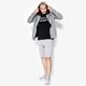 pánska mikina NIKE MIKINA MDRN HOODIE FZ LT WT 832166091 farba sivá