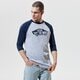pánske tričko VANS TRIČKO MN OTW RAGLAN ATHLETIC HEATHER/DRESS BLUES vn000xxmkoo1 farba sivá
