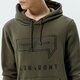 pánska mikina CONFRONT MIKINA S KAPUCŇOU LOGO HOODY KHAKI  cf321blm31001 farba khaki