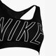 dámske top NIKE BRA PRO CLASSIC LOGO READ 847570010 farba čierna