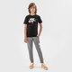 detské tričko NIKE TRIČKO B NSW TEE FUTURA BOXY SP22 BOY do1806-010 farba čierna