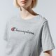dámske tričko CHAMPION TRIČKO LADY LOGO TEE 113864em006 farba sivá