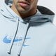 pánska mikina NIKE MIKINA S KAPUCŇOU M NSW HOODIE PO AIR PRNT PACK dd9694-077 farba sivá