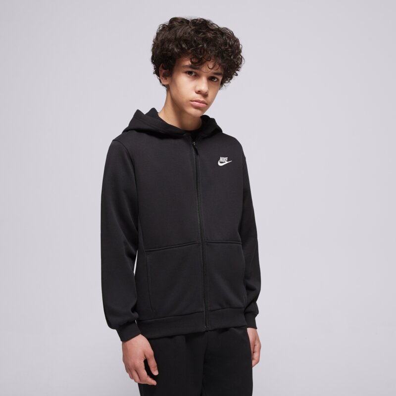 NIKE MIKINA S KAPUCŇOU CLUB FT BOY