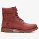 dámska vychádzková obuv TIMBERLAND PREMIUM 6 INCH BOOT - W  a1k3o farba bordová