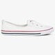 dámske tenisky (obuv) CONVERSE CHUCK TAYLOR ALL STAR BALLET LACE c549397w farba biela