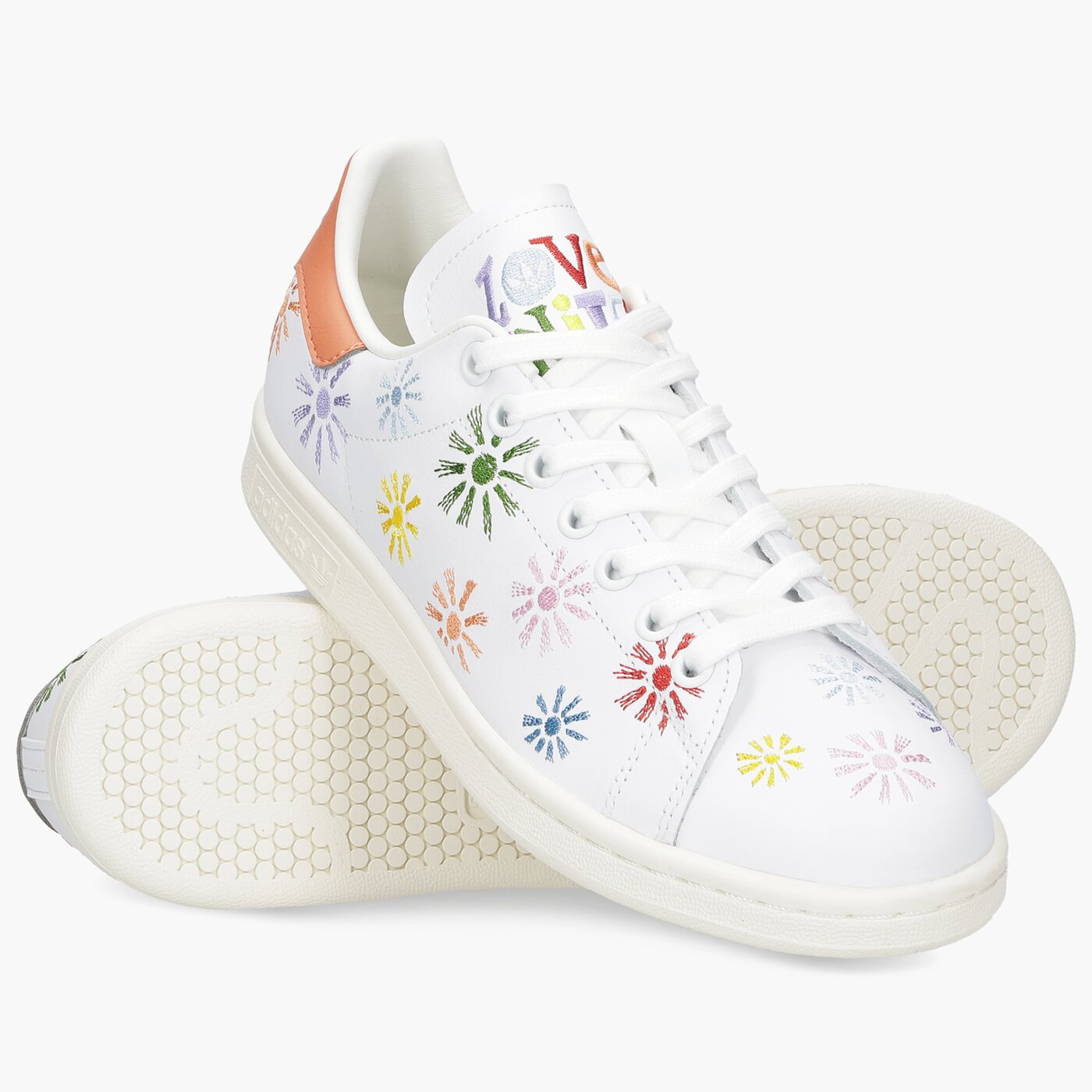 dámske tenisky (obuv) ADIDAS STAN SMITH PRIDE gw2417 farba biela