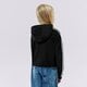 detská mikina ADIDAS MIKINA S KAPUCŇOU CROPPED HOODIE GIRL h32337 farba čierna